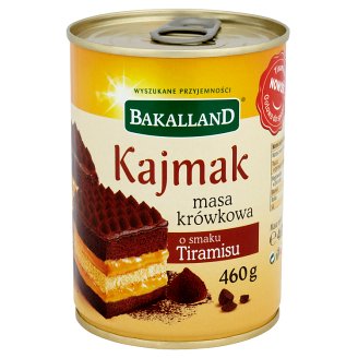 Bakalland Kajmak masa krówkowa o smaku tiramisu 460 g