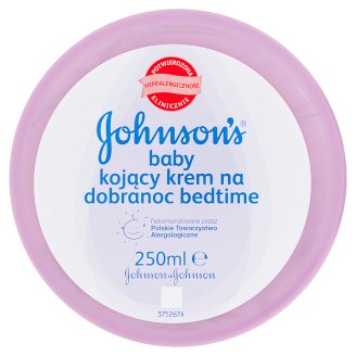 Johnson's Baby Kojący krem na dobranoc bedtime 250 ml