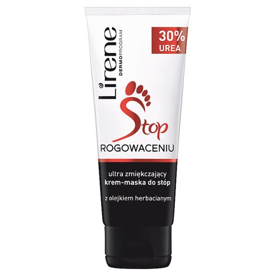 Lirene Stop rogowaceniu Ultra zmiękczający krem-maska do stóp 75 ml
