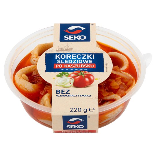 Seko Koreczki śledziowe po kaszubsku 220 g