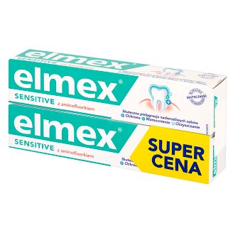 Elmex Sensitive Pasta do zębów 2 x 75 ml