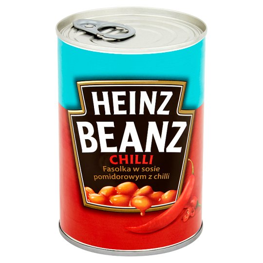 Heinz Beanz Fasolka w sosie pomidorowym z chilli 390 g