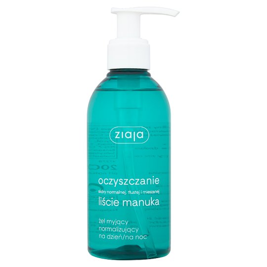 Ziaja Liście Manuka Żel myjący normalizujący 200 ml