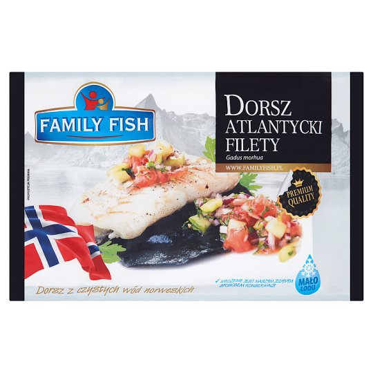 Family Fish Dorsz atlantycki filety 900 g