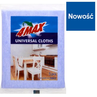 4MAX Ściereczki uniwersalne 5 sztuk