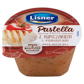 Lisner Pastella Turecka Pasta z kurczakiem i pomidorami 80 g