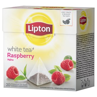 Lipton Malina Herbata biała 30 g (20 torebek)