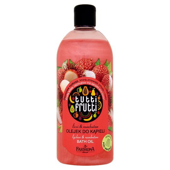 Farmona Tutti Frutti Liczi & rambutan Olejek do kąpieli 500 ml