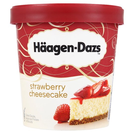 Häagen-Dazs Strawberry Cheesecake Lody 500 ml