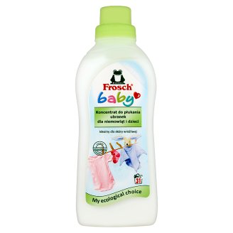 Frosch Baby Koncentrat do płukania ubranek dla niemowląt i dzieci 750 ml (31 prań)