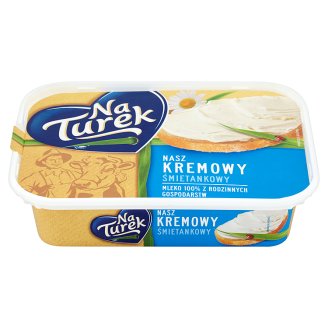 NaTurek Nasz Kremowy śmietankowy Serek twarogowy 125 g