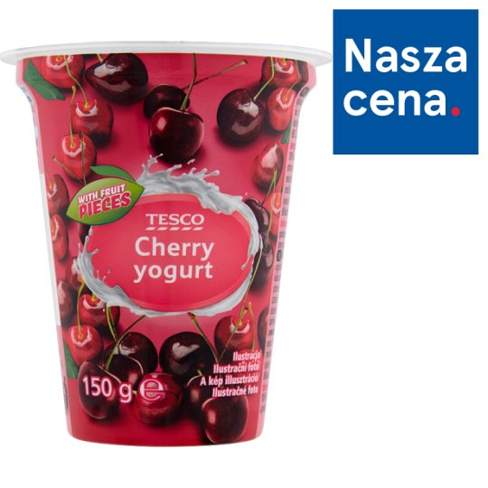 Tesco Jogurt czereśniowy 150 g