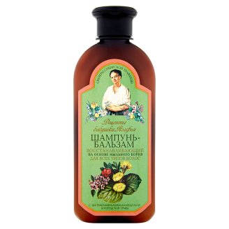 Szampon-balsam regenerujący na bazie korzenia z mydlnicy lekarskiej 350 ml