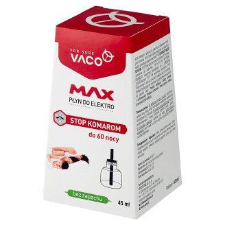 Vaco Elektro na owady Płyn uzupełniający przeciw komarom 45 ml