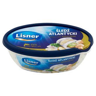 Lisner Filety śledziowe w sosie tatarskim 280 g