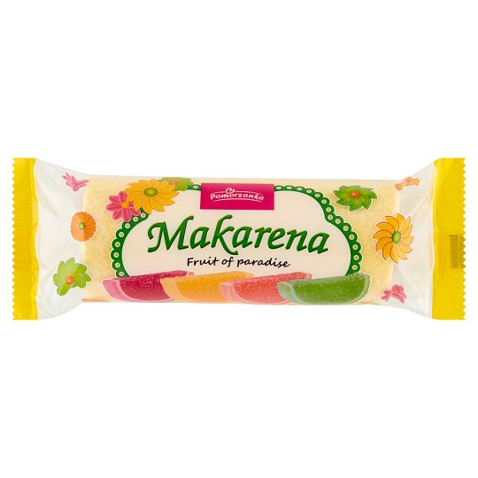 Pomorzanka Makarena Fruit of paradise Galaretka o smakach owocowych w cukrze 200 g