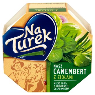 NaTurek Nasz Camembert z ziołami Ser 120 g