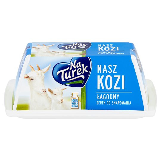 NaTurek Nasz Kozi Serek do smarowania łagodny 150 g