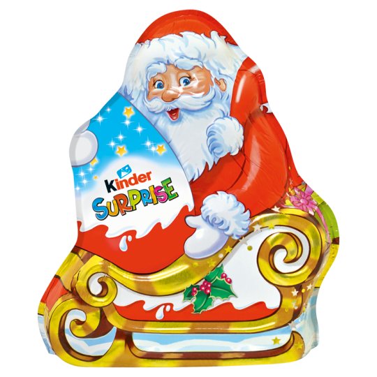 Kinder Niespodzianka Mikołaj Figurka pokryta mleczną czekoladą 75 g