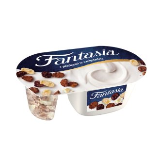 Danone Fantasia Jogurt kremowy z płatkami w czekoladzie 106 g