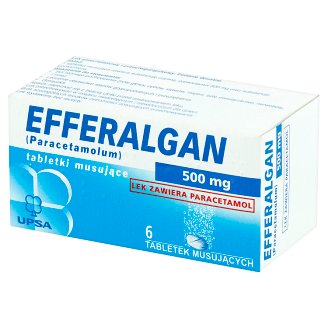 Efferalgan Lek przeciwbólowy i przeciwgorączkowy 6 sztuk