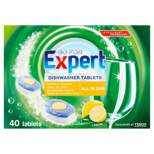 Go for Expert Lemon Tabletki do zmywarki 40 x 18 g