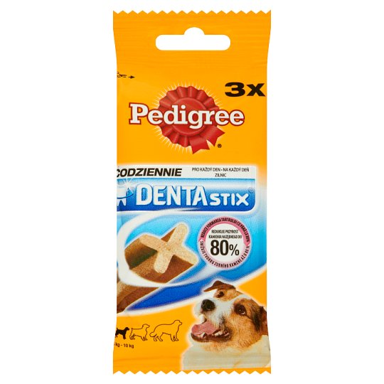 Pedigree DentaStix Karma uzupełniająca 45 g (3 sztuki)