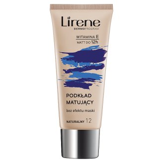 Lirene Nature Matte Fluid matujący 12 naturalny 30 ml
