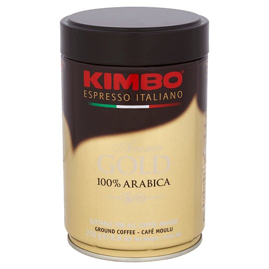 Kimbo Aroma Gold 100% Arabica Ground Coffee 250 g