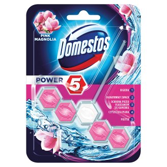 Domestos Power 5 Pink Magnolia Kostka toaletowa 55 g
