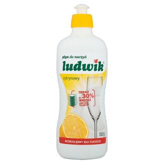 Ludwik Płyn do naczyń cytrynowy 500 g