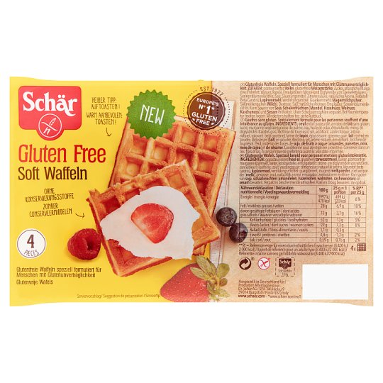 Schär Gofry bezglutenowe 100 g (4 sztuki)