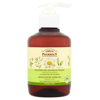 Green Pharmacy Delikatny żel do mycia twarzy dla mieszanej i tłustej skóry Zielona herbata 270 ml