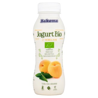 Bakoma Jogurt Bio z morelami 230 g
