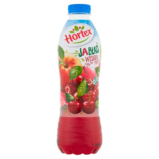 Hortex Napój jabłko wiśnia 1 l