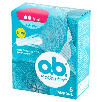 O.B. ProComfort Mini Tampony 8 sztuk