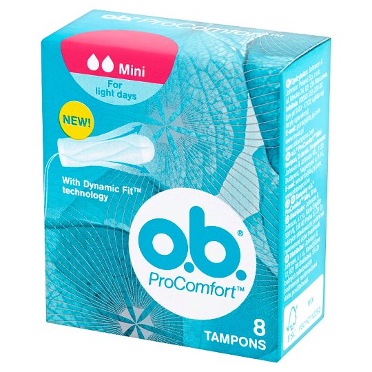 O.B. ProComfort Mini Tampony 8 sztuk