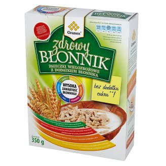 Granex Zdrowy Błonnik Pałeczki wielozbożowe z dodatkiem błonnika 350 g