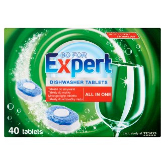 Go for Expert All in One Tabletki do zmywarki 40 x 18 g