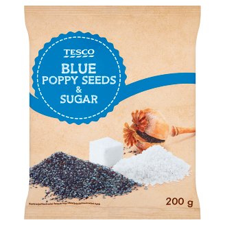 Tesco Mieszanka maku niebieskiego mielonego z cukrem 200 g