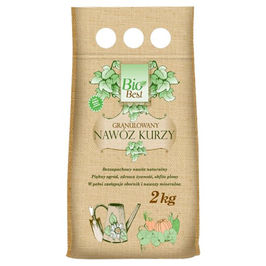 Biobest Granulowany nawóz kurzy 2 kg