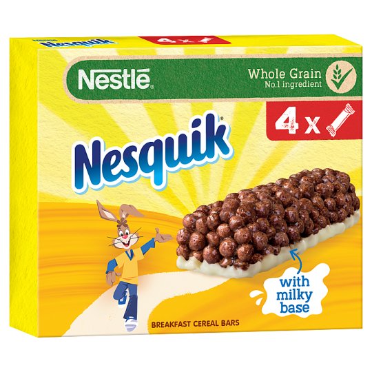 Nestlé Nesquik Batonik zbożowy 100 g (4 x 25 g)