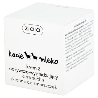 Ziaja Kozie mleko Krem 2 odżywczo-wygładzający cera sucha skłonna do zmarszczek 50 ml