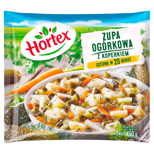 Hortex Zupa ogórkowa z koperkiem 450 g