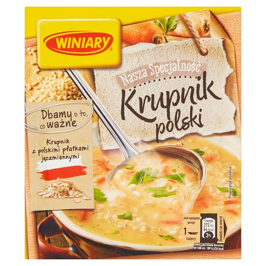 Winiary Nasza specjalność Krupnik polski 59 g