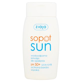 Ziaja Sopot Sun Wodoodporna emulsja do opalania SPF 50+ 125 ml