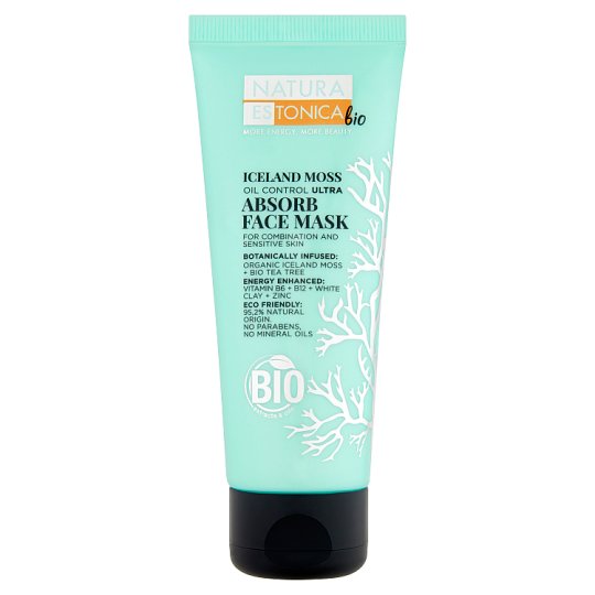 Natura Estonica Bio Maseczka absorbująca Mech islandzki 75 ml