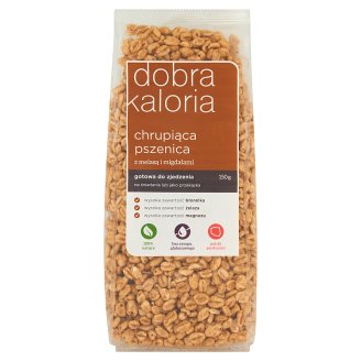 Dobra Kaloria Chrupiąca pszenica z melasą i migdałami 150 g