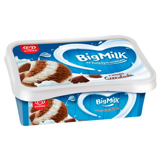 Algida Big Milk o smaku czekolada Lody 1000 ml