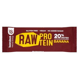 Bombus Raw Protein Banana Baton owocowy 50 g
